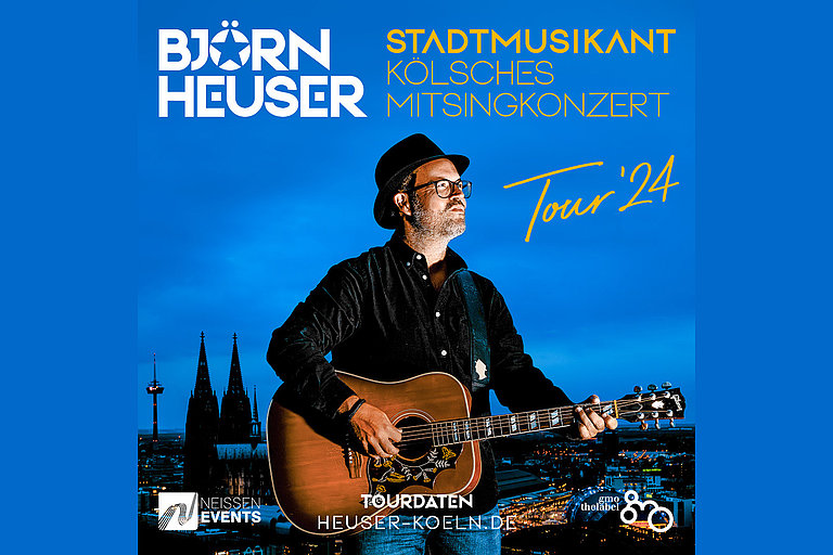 Björn Heuser: STADTMUSIKANT-Tour 2024 – Kölsches Mitsingkonzert